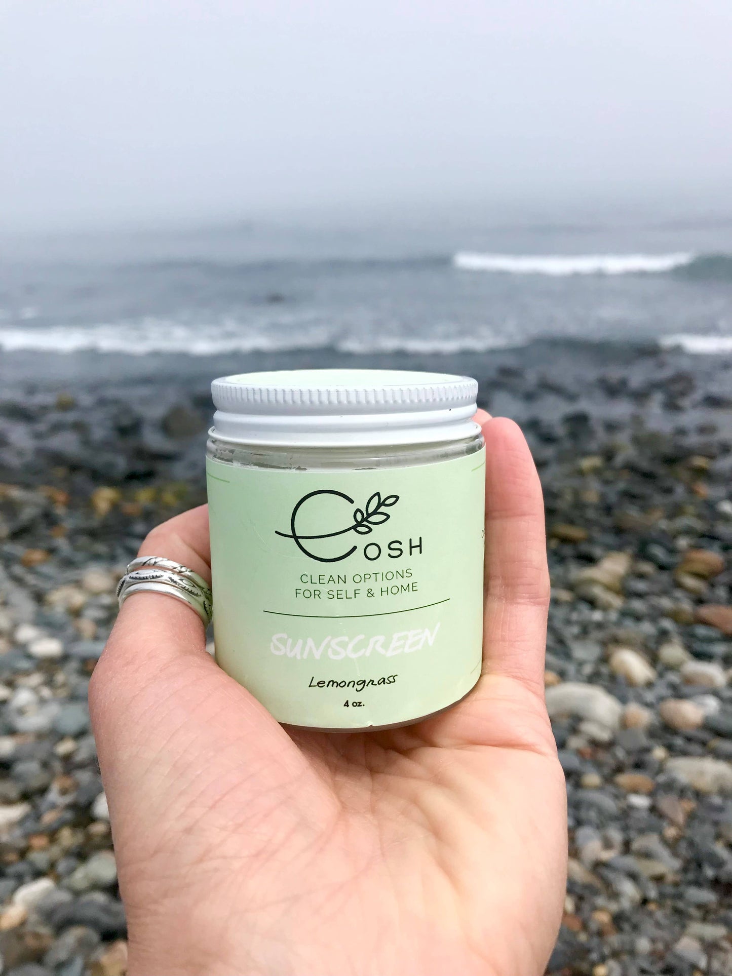 All-Natural Sunscreen: Lemongrasss / 2 oz
