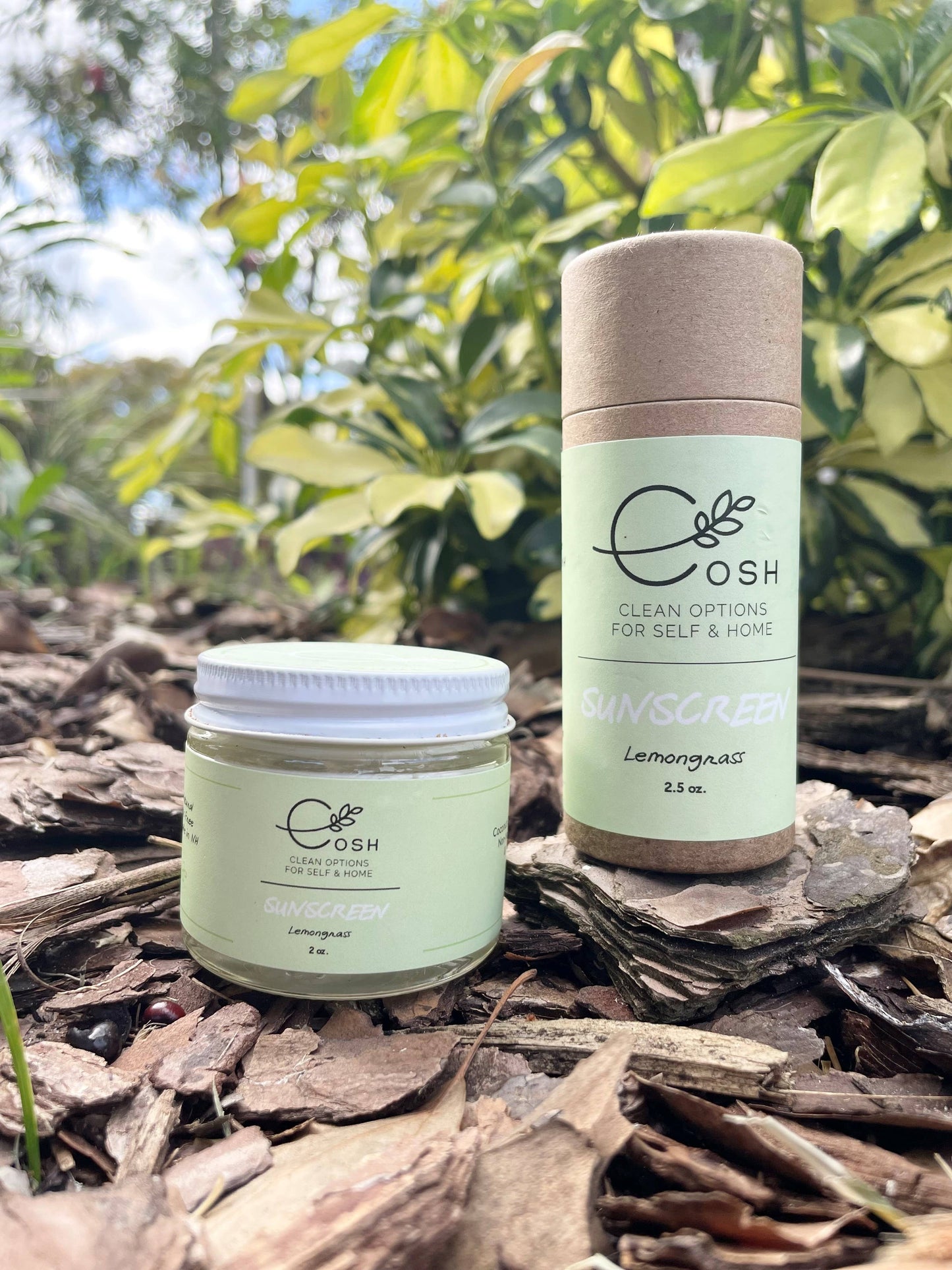 All-Natural Sunscreen: Lemongrasss / 2 oz