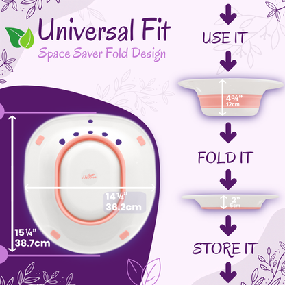 Yoni Steam Kit 2-in-1 Bundle of Foldable Seat with Seaming Herbs - SUNRISE RECIPE