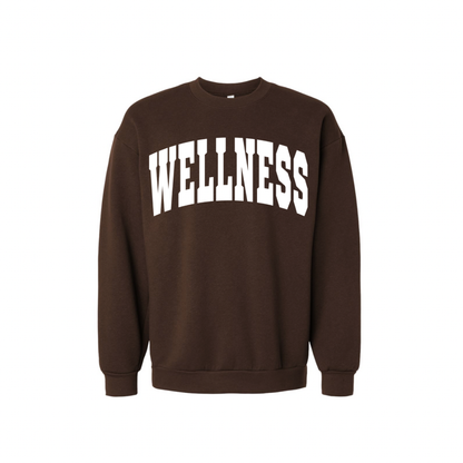 Wellness Varsity Unisex Crew Neck Sweatshirt