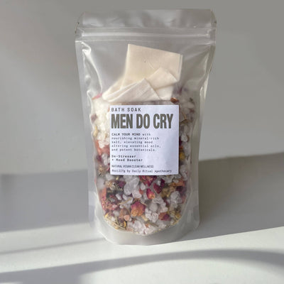 Men Do Cry Bath Soak Pouch