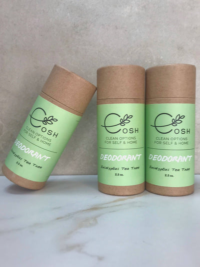 Natural Deodorant: Tea Tree Eucalyptus